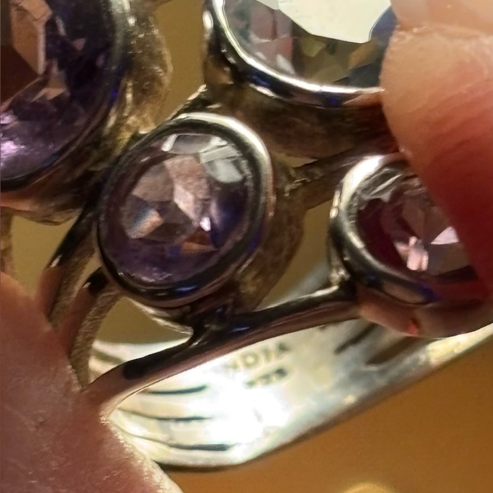 Multi-Gemstone Sterling Ring Nfs - image 7